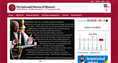 Desktop Screenshot of diocesemo.org