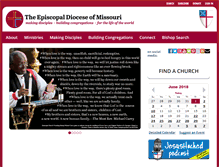 Tablet Screenshot of diocesemo.org